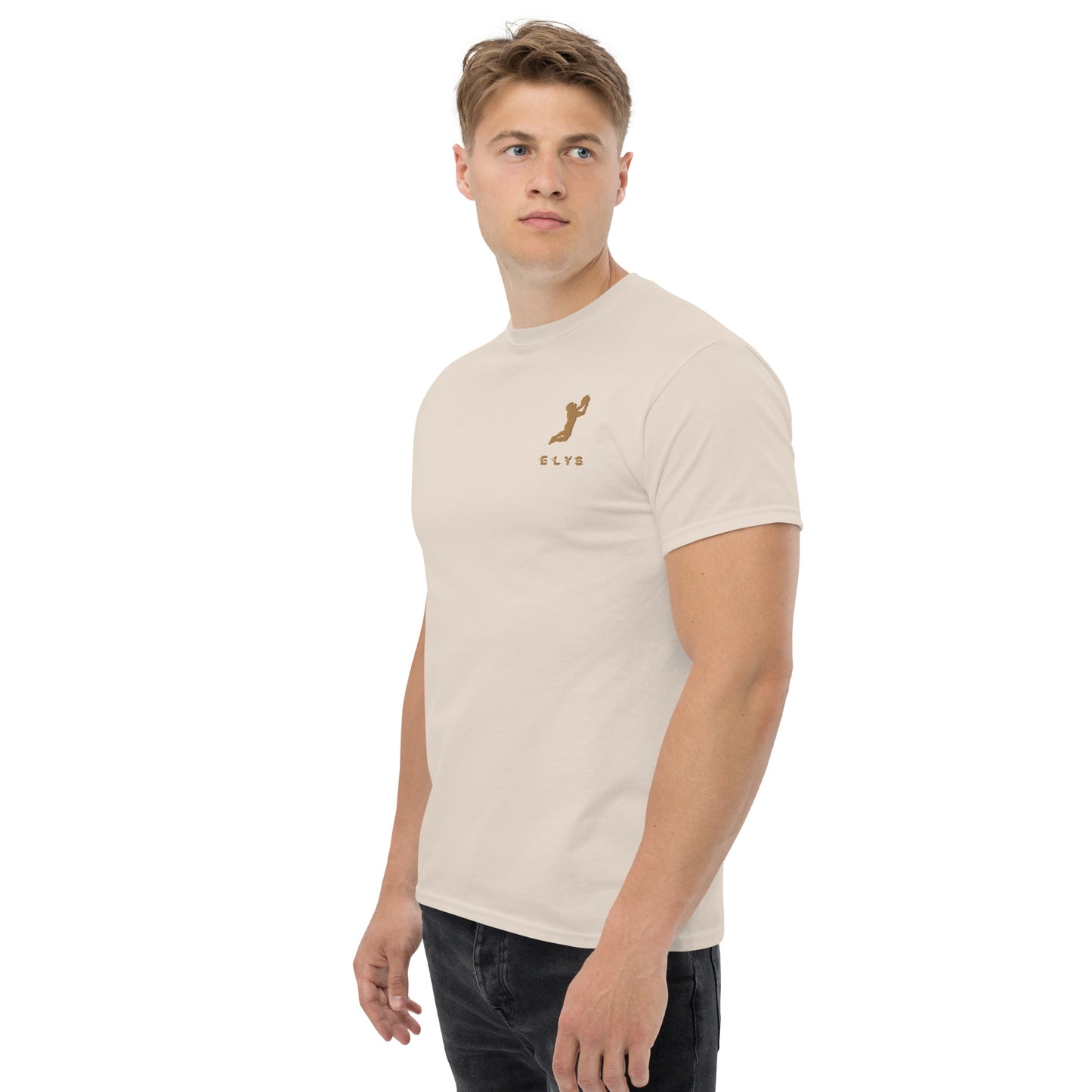 T-shirt ELYS Homme logo Or