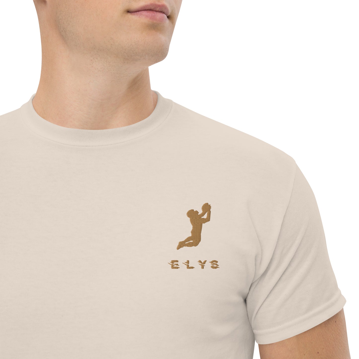 T-shirt ELYS Homme logo Or