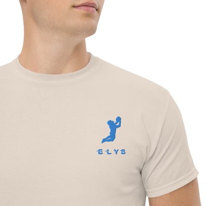 T-shirt ELYS Homme logo Bleu Clair