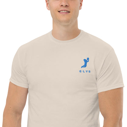 T-shirt ELYS Homme logo Bleu Clair