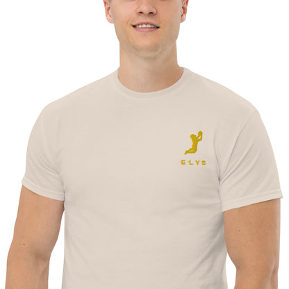 T-shirt ELYS Homme logo Jaune