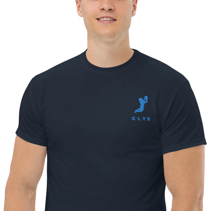 T-shirt ELYS Homme logo Bleu Clair