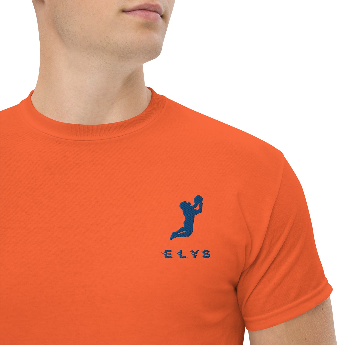 T-shirt ELYS Homme logo Bleu Foncé