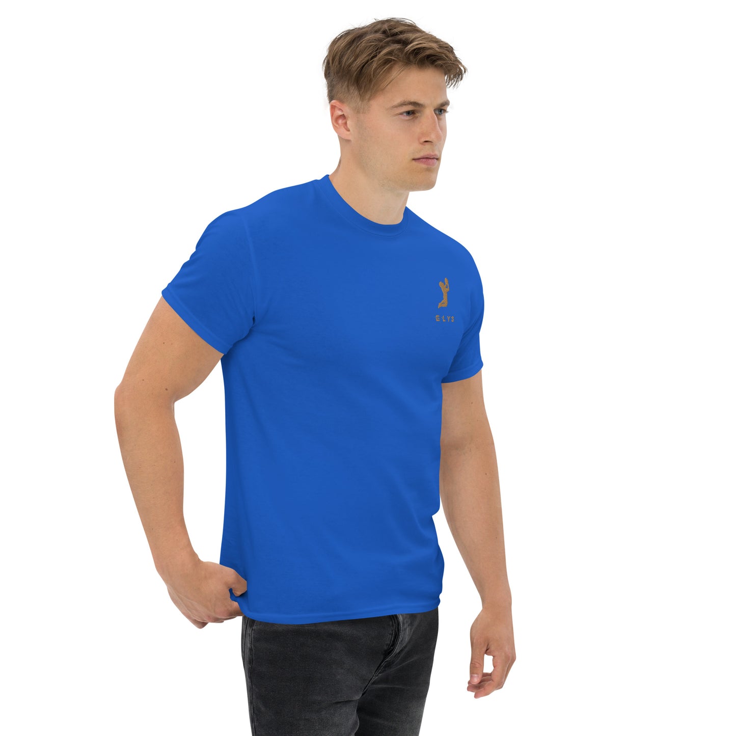 T-shirt ELYS Homme logo Or