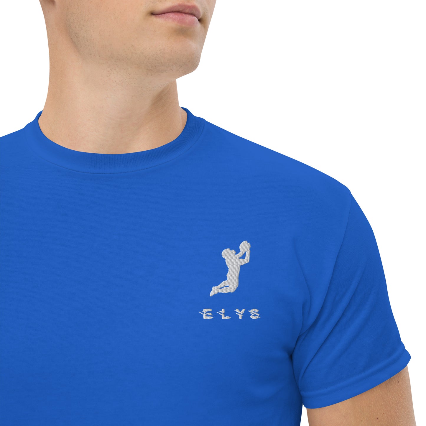 T-shirt ELYS Homme logo blanc