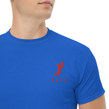 T-shirt ELYS Homme logo Rouge