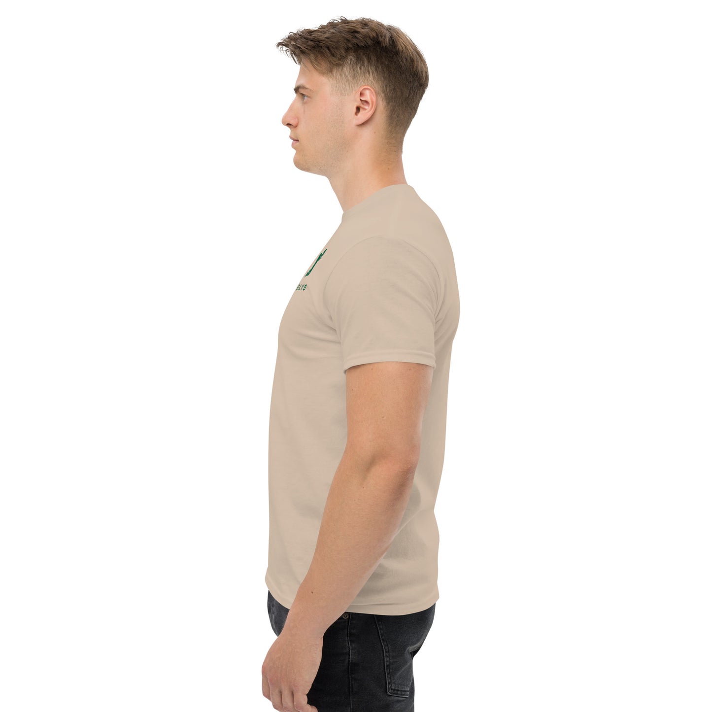 T-shirt ELYS Homme logo Vert Foncé