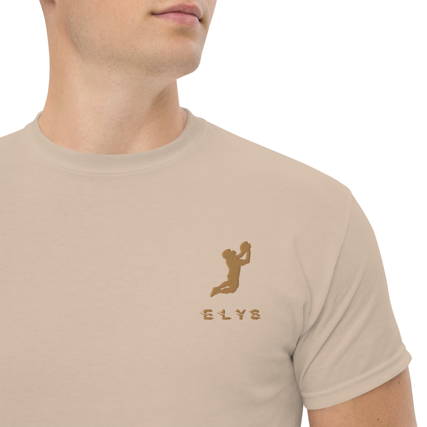 T-shirt ELYS Homme logo Or