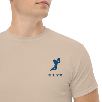 T-shirt ELYS Homme logo Bleu Foncé