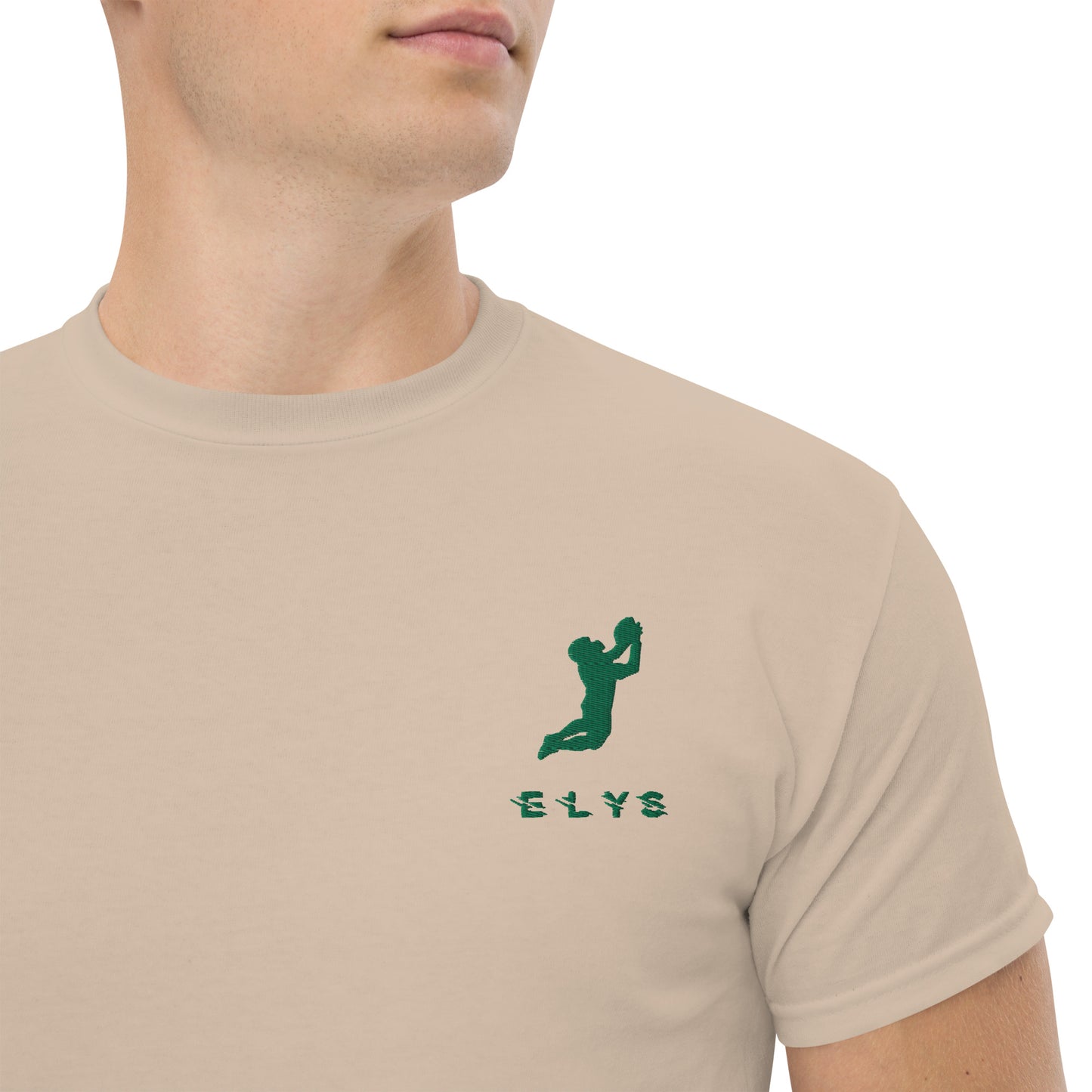 T-shirt ELYS Homme logo Vert Foncé