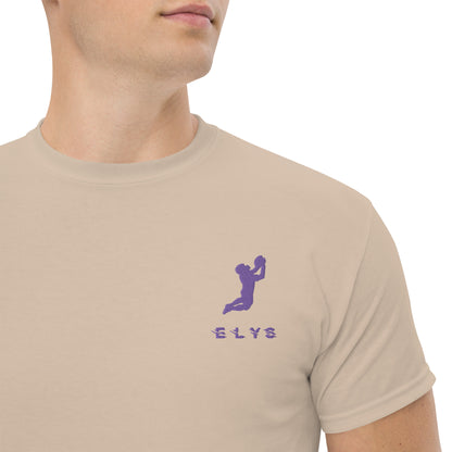 T-shirt ELYS Homme logo Violet