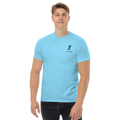 T-shirt ELYS Homme logo Bleu Foncé