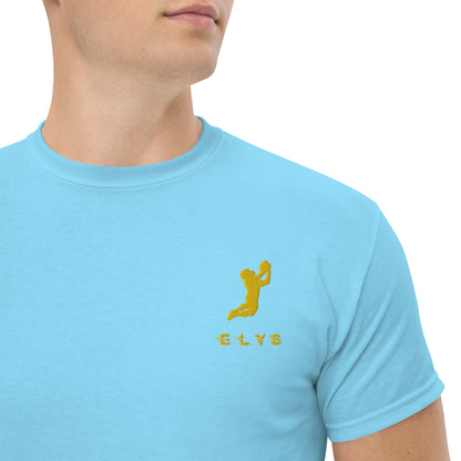 T-shirt ELYS Homme logo Jaune