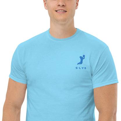 T-shirt ELYS Homme logo Bleu Clair