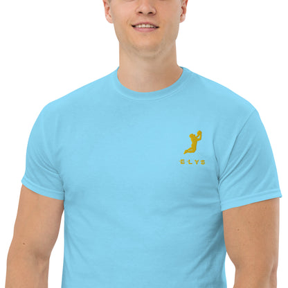 T-shirt ELYS Homme logo Jaune