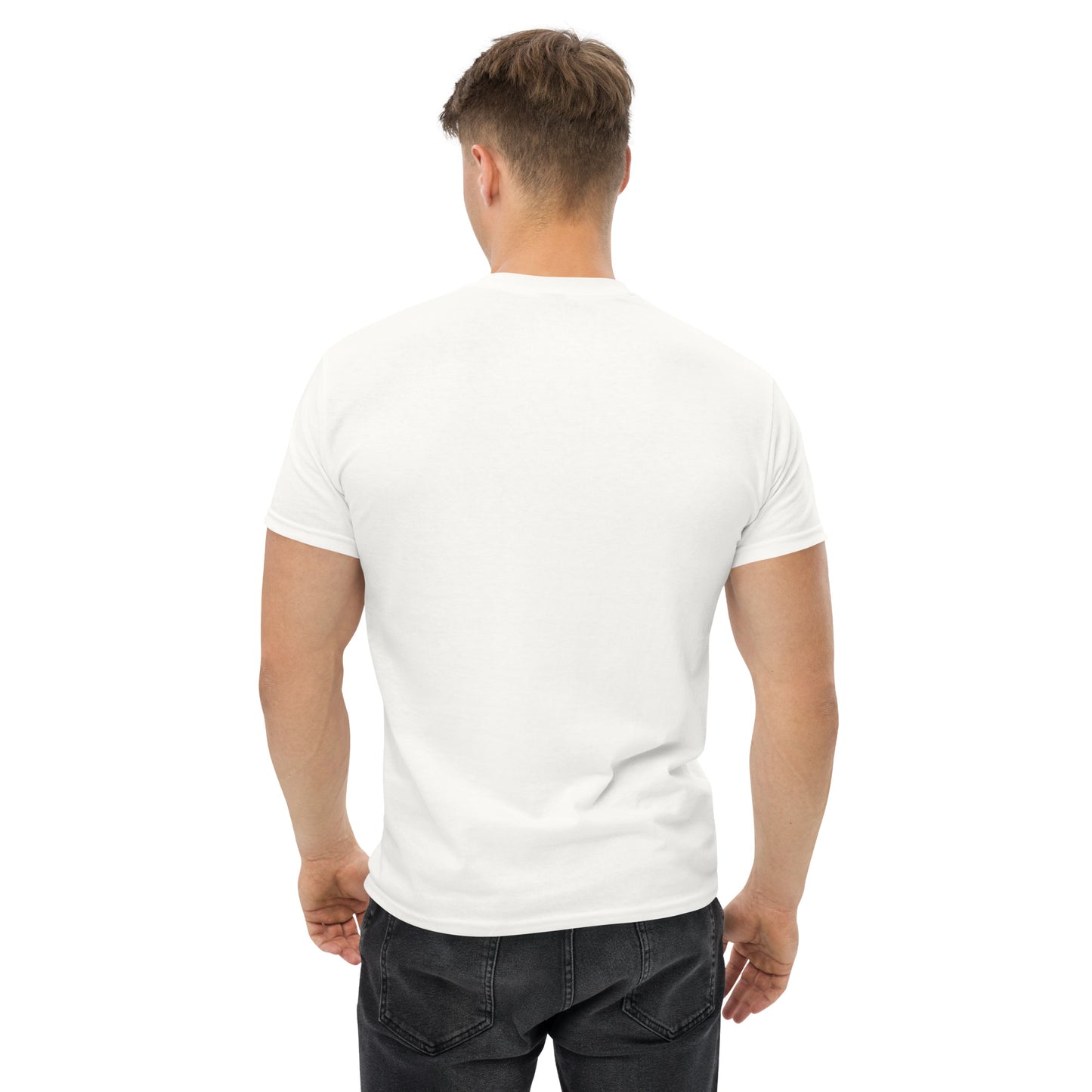 T-shirt ELYS Homme logo Argenté