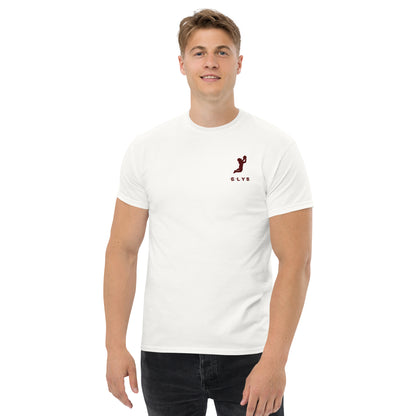 T-shirt ELYS Homme logo Bordeaux