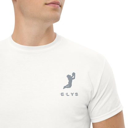 T-shirt ELYS Homme logo Argenté