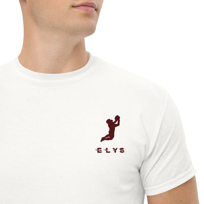 T-shirt ELYS Homme logo Bordeaux