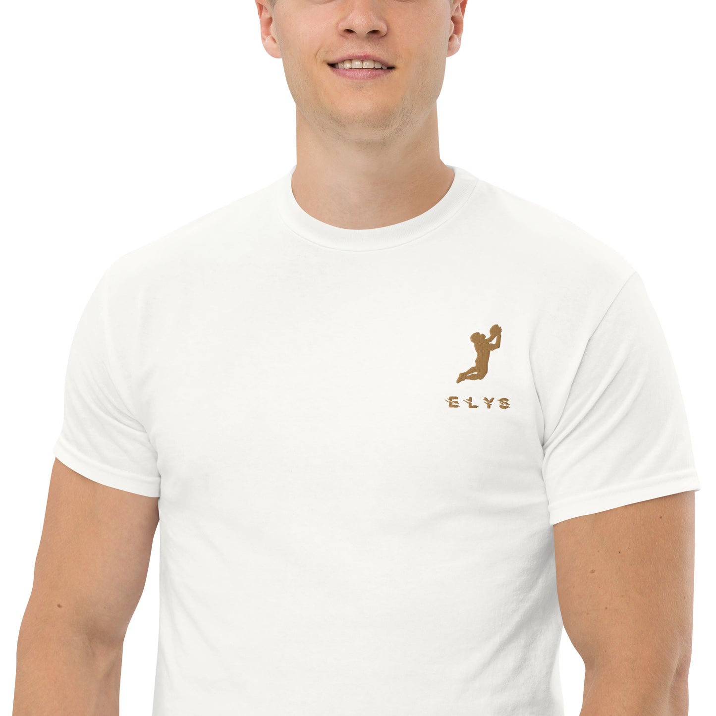 T-shirt ELYS Homme logo Or