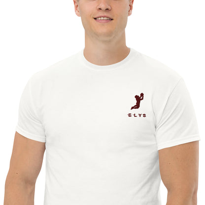 T-shirt ELYS Homme logo Bordeaux