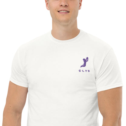 T-shirt ELYS Homme logo Violet