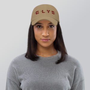 Casquette ELYS logo Marron