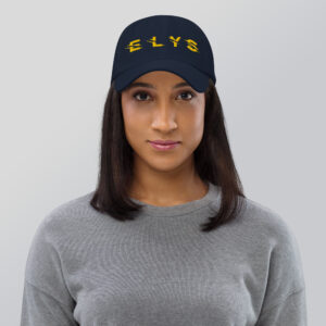 Casquette ELYS logo Jaune