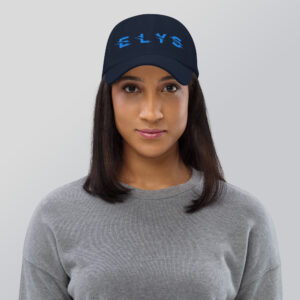 Casquette ELYS logo Bleu Aqua