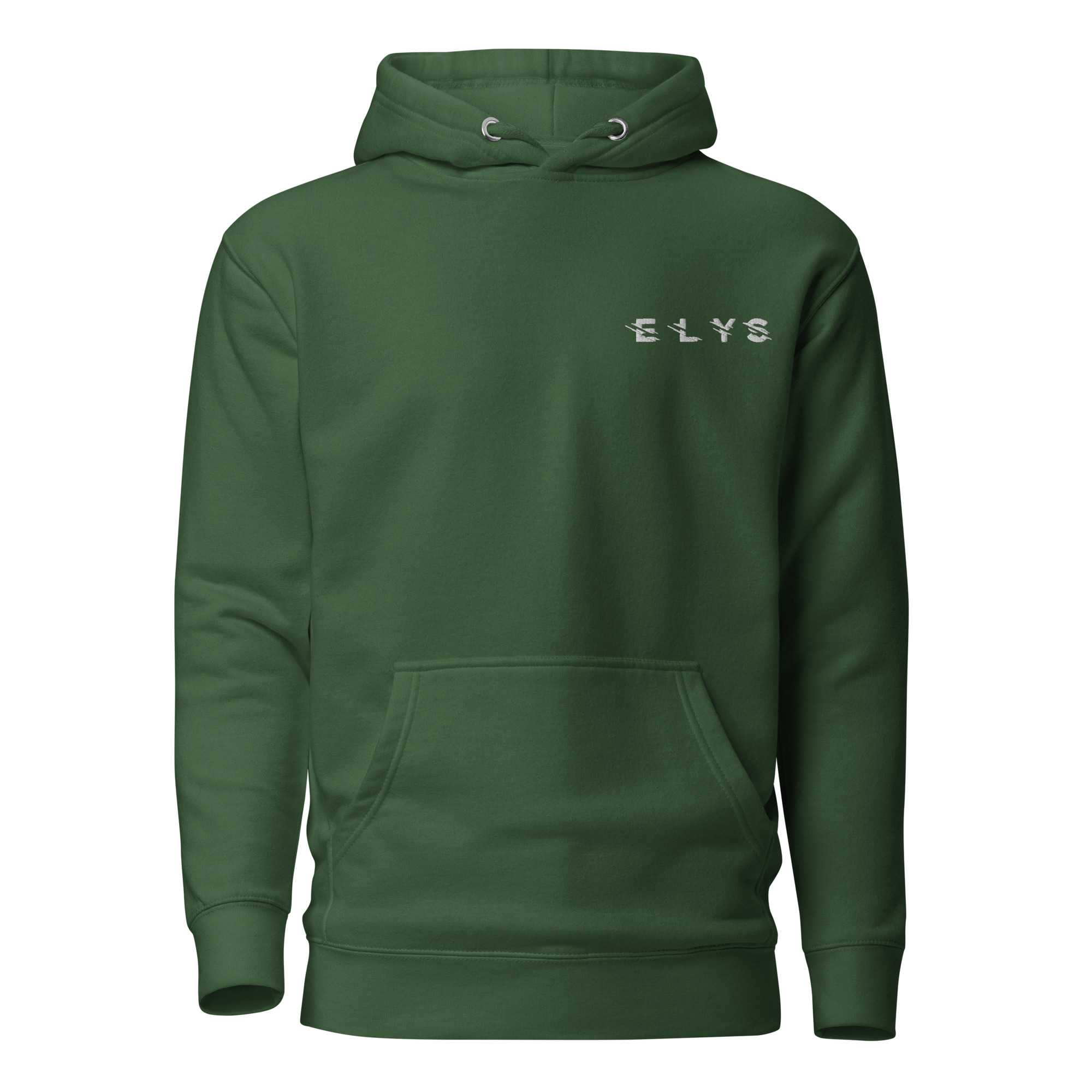Sweat à Capuche ELYS Vert Forêt F – Image 3