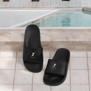 Claquettes ELYS Noire Homme