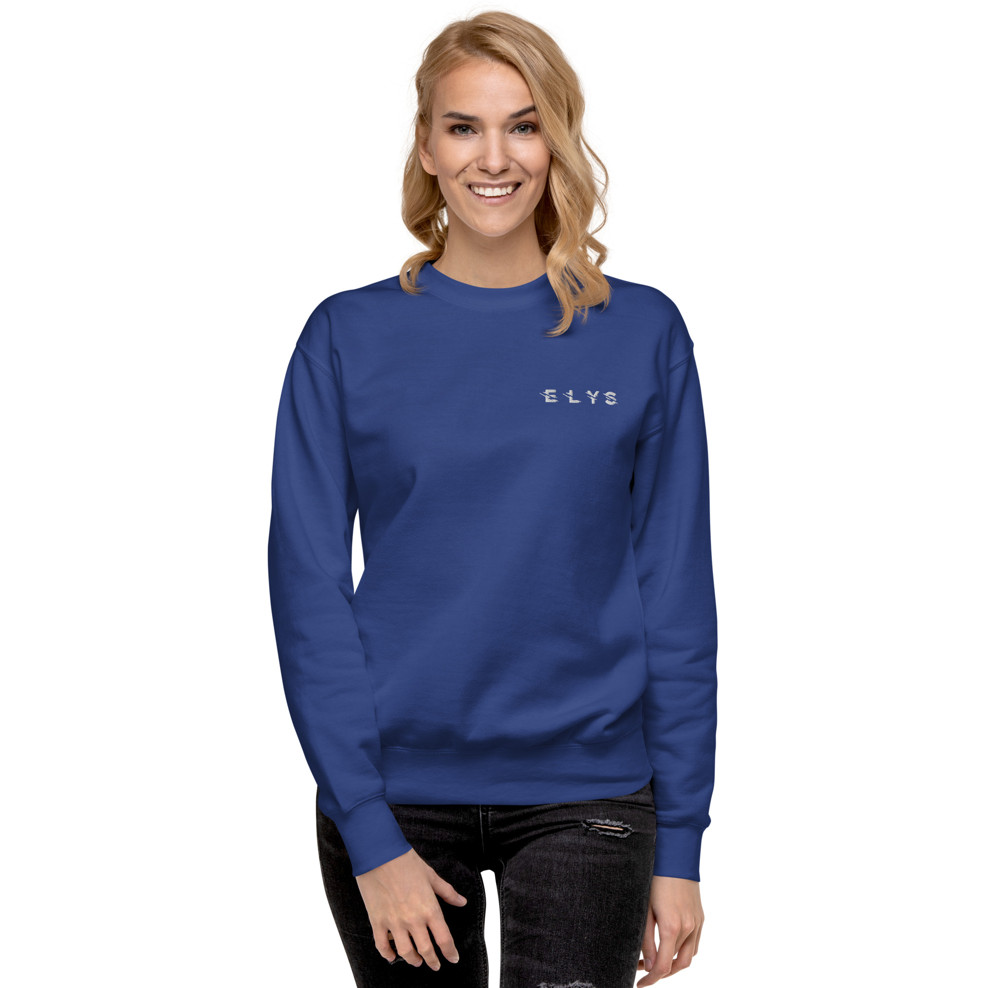 Sweat ELYS Bleu Royale F