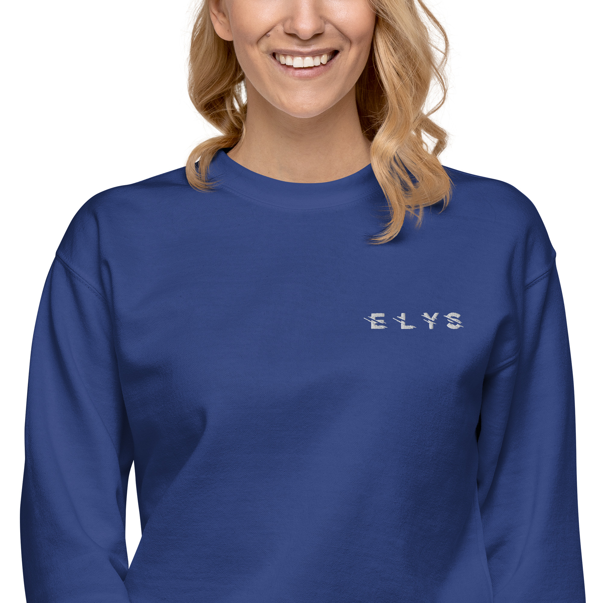Sweat ELYS Bleu Royale F – Image 3