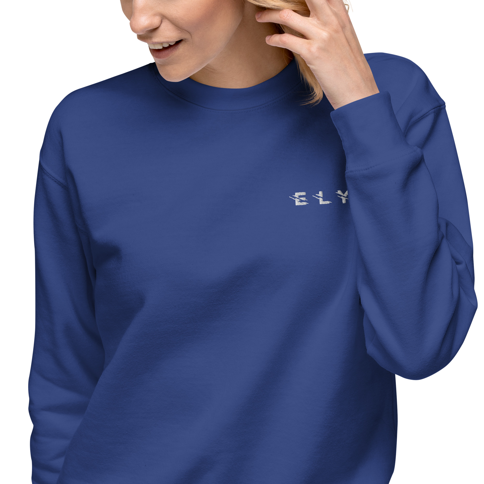 Sweat ELYS Bleu Royale F – Image 2