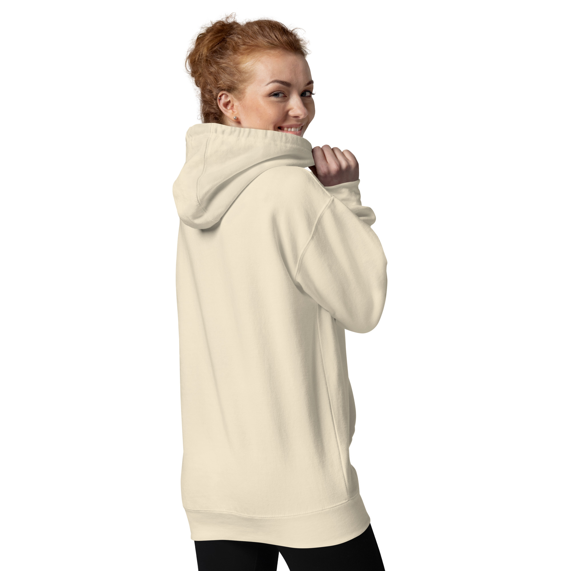 Sweat à Capuche ELYS Crème F – Image 4